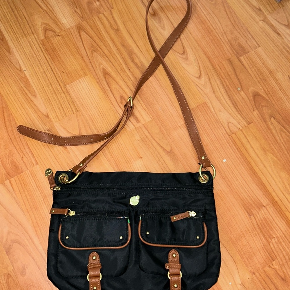 Awesome MIMOSA LIGHT NYLON CROSSBODY PURSE NWOT